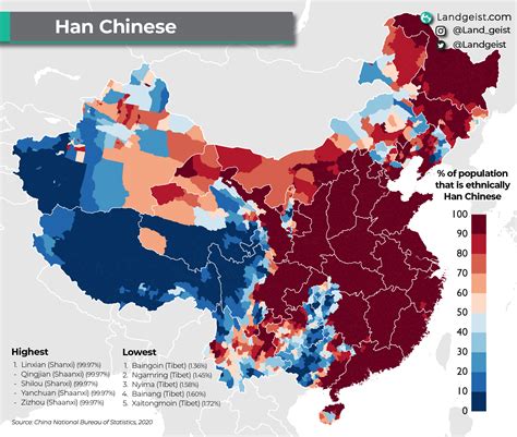 percentage of people in china who are chinese